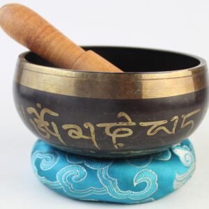 #BW001 Buddhavow Handmade Copper Singing Bowl Alms Bowl Yoga Tibetan Meditation with Hand Stick Crafts