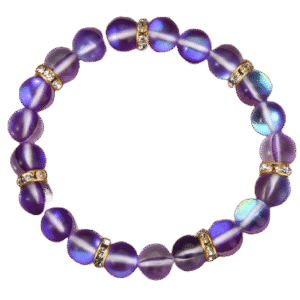 #PB014 Buddhavow Handmade Yoga 8mm Shoushan Crystal Stone Prayer Beads