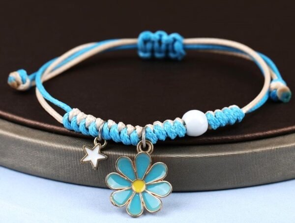 #LS008 Buddhavow Nice Couple Cute Animals Starfish Hand-woven Bracelet Jewelry Pendant