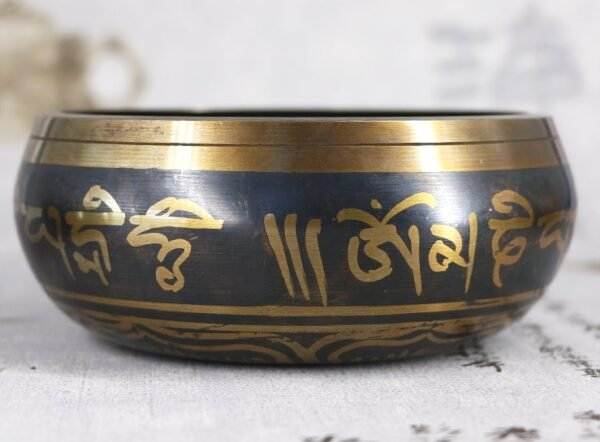 #BW002 Buddhavow Nepalese Handcrafted Sutra Sound Bowl, Tibetan Singing , Ear Cleaning Therapy Copper Bowl：圖片 6