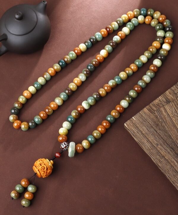 #NB005 Buddhavow Dunhuang Flying Apsaras 108 Bodhi Beads Hand-held Rosary Beads Necklace Jewelry：圖片 8
