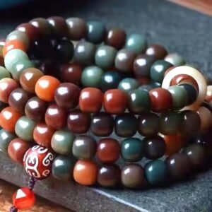 #NB005 Buddhavow Dunhuang Flying Apsaras 108 Bodhi Beads Hand-held Rosary Beads Necklace Jewelry