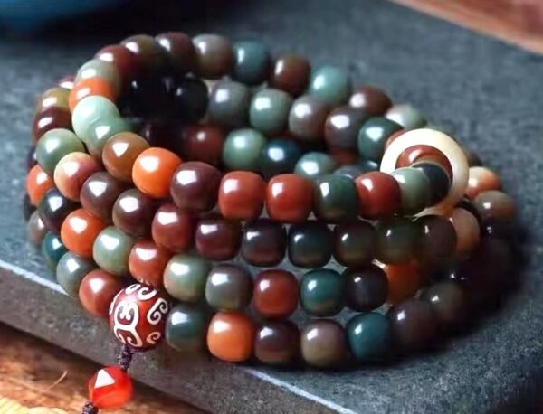 #NB005 Buddhavow Dunhuang Flying Apsaras 108 Bodhi Beads Hand-held Rosary Beads Necklace Jewelry