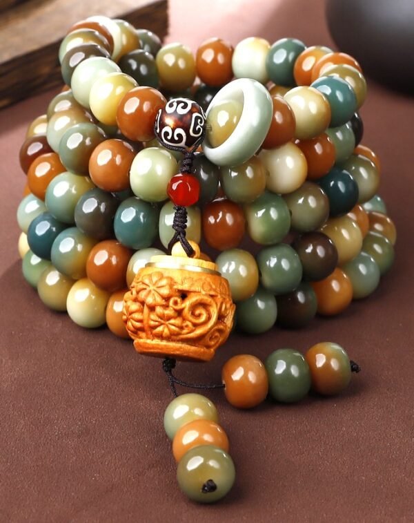 #NB005 Buddhavow Dunhuang Flying Apsaras 108 Bodhi Beads Hand-held Rosary Beads Necklace Jewelry：圖片 11